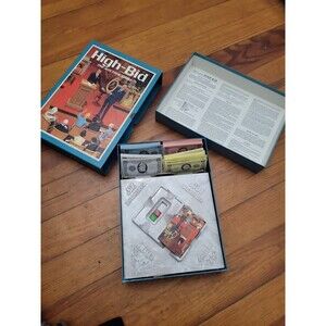 Vintage 1965 High-Bid The Auction Game 3M Company Bookshelf Series Complete